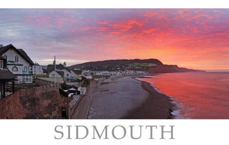PDV601 - Sidmouth Devon Postcard