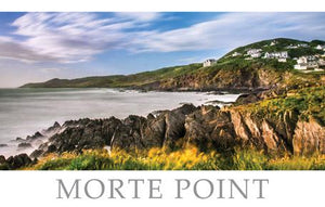 PDV614 - Morte Point Devon Postcard