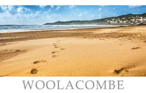 PDV615 - Woolacombe Beach Postcard