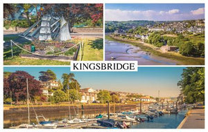 PDV626 - Kingsbridge Trio Devon Postcard