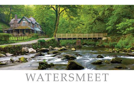 PDV635 - Carte postale Watersmeet Exmoor