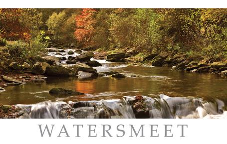 PDV645 - Carte postale Watersmeet Devon