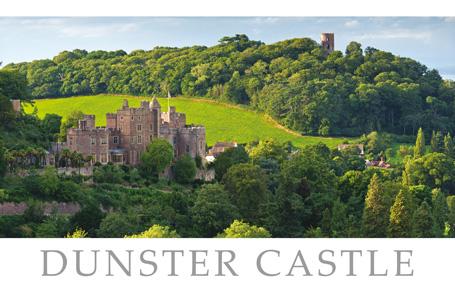 PST504 - Carte postale du château de Dunster Exmoor