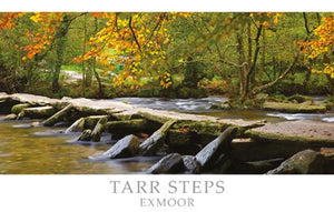 PST515 - Tarr Steps Exmoor Postcard
