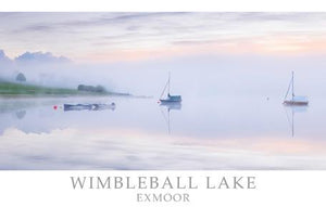 PST517 - Wimbleball Lake Exmoor Postcard
