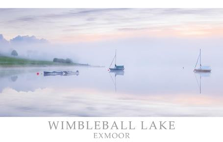 PST517 - Carte postale du lac Wimbleball Exmoor