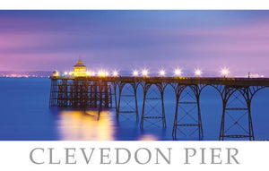 PST527 - Clevedon Pier Postcard