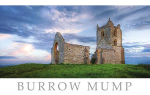 PST537 - St Michael's Church Burrow Mump Postcard