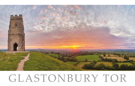 PST549 - Carte postale de la porte de Glastonbury