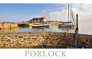 PST571 - Carte postale du port de Porlock
