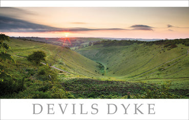 PSX505 - Carte postale Devils Dyke, South Downs (25 cartes postales par unité)