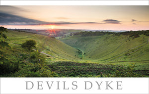 PSX505 - Devils Dyke, South Downs Postcard (25 Postcards per Unit)