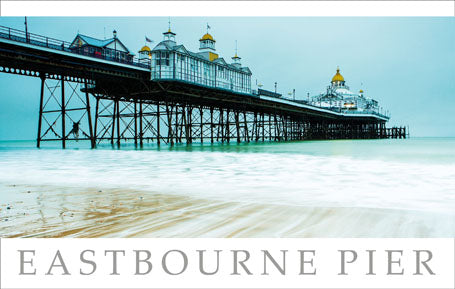 PSX506 - Eastbourne Pier Sussex Postcard