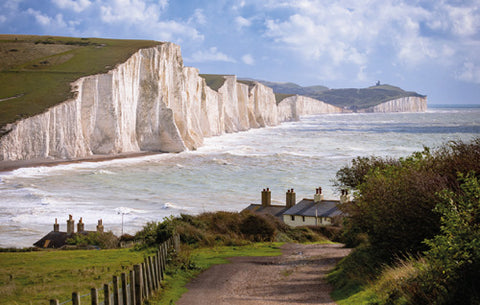 PSX534 - Seven Sisters from Seaford Head Postcard (25 Postcards)
