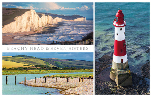 PSX550 - Beachy Head and Seven Sisters Postcard (25 Postcards)