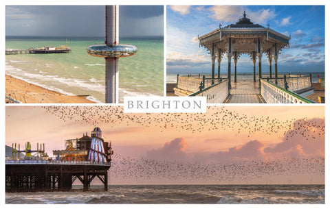 PSX560 - A Brighton Promenade Postcard (25 Postcards)