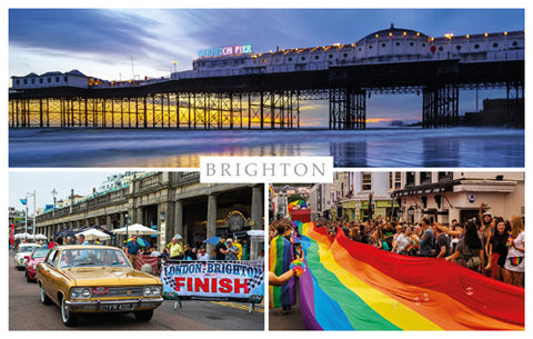 PSX564 - Carte postale des icônes de Brighton (25 cartes postales)