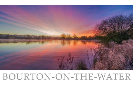 PWD539 - Bourton-on-the-Water Cotswolds Postcard