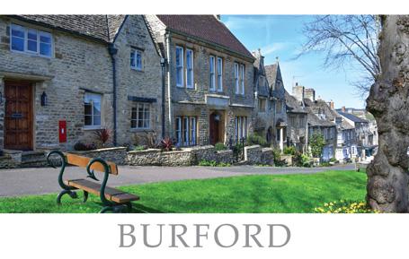PWD544 - Burford Oxfordshire Postcard