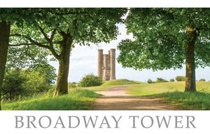 PWD553 - Carte postale de la tour Broadway Worcestershire