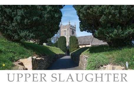 PWD559 - Carte postale Upper Slaughter Gloucestershire