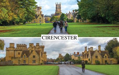 PWD567 - Deux vues de Cirencester Carte postale