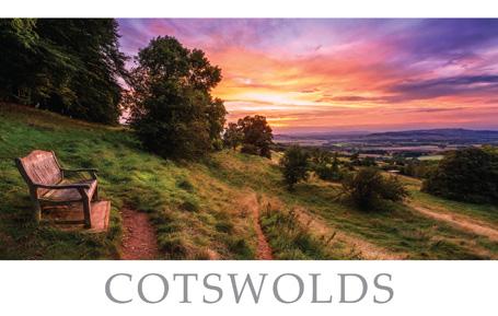 PWD570 - Carte postale des Cotswolds