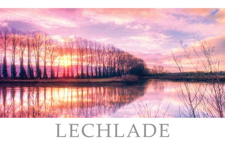 PWD571 - Lechlade Gloucestershire Postcard