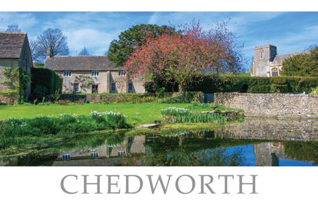 PWD573 - Carte postale Chedworth Gloucestershire