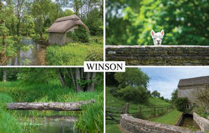 PWD580 - Winson Gloucestershire Postcard