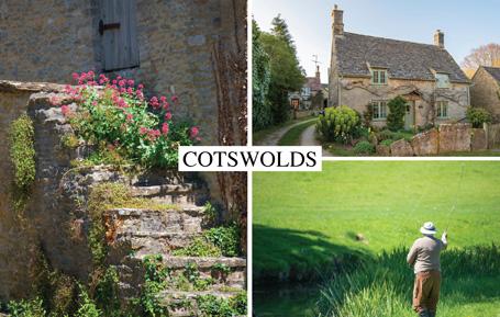 PWD581 - Les Cotswolds (Shilton, Fifield et Coln St Adwyns) Carte postale