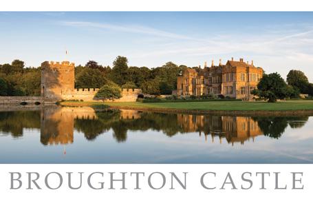 PWD584 - Carte postale du château de Broughton Banbury