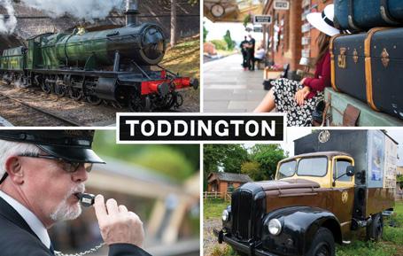 PWD588 - Toddington Gloucestershire Warwickshire Steam Railway Postcard