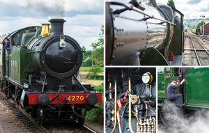 PWD594 - Carte postale du chemin de fer à vapeur du Gloucestershire Warwickshire
