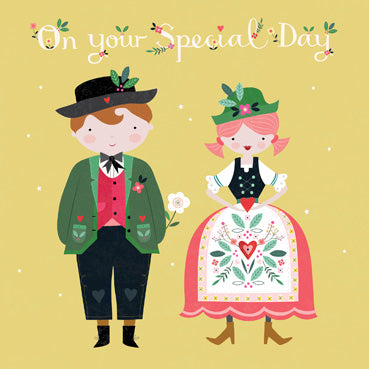 RWN112 - On Your Special Day Wedding Card (6 Cards)
