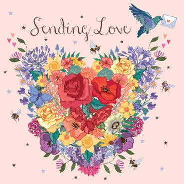 SAS118 - Sending Love Greeting Card