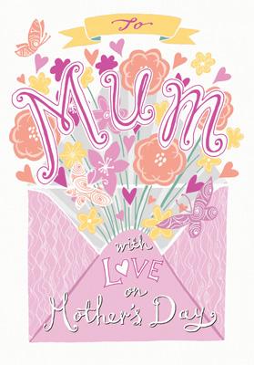 SB302 - To Mum Mother's Day Card