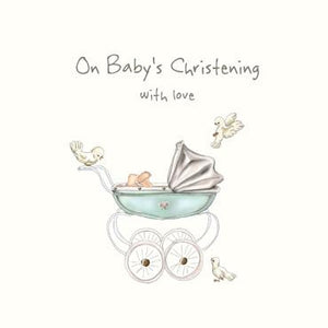SP111 - Carte de baptême avec amour de bébé