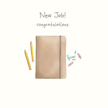 SP113 - New Job Congratulations Greeting Card