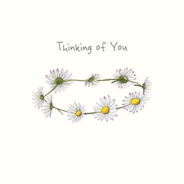 SP117 - Thinking of You (Daisy Chain) Greeting Card