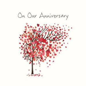 SP158 - On Our Anniversary Greeting Card
