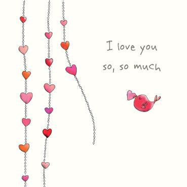 SP162 - I Love You So Much Valentines Card