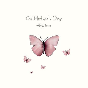 SP168 - Carte de fête des mères pour la fête des mères (papillon)