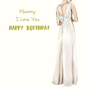 SPS810 - Carte d'anniversaire Maman Je t'aime (avec ornements)