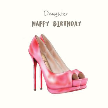 SPS815 - Daughter Happy Birthday Card (Special Finish with Adornment)