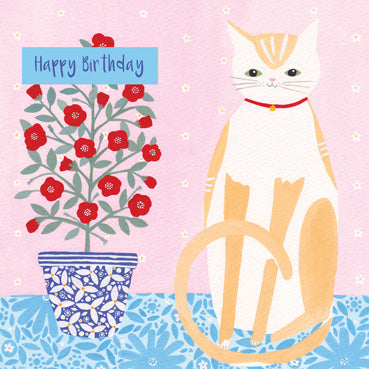 SSH116 - Joyeux anniversaire (Chat) (6 cartes)