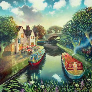 TR108 - On the Canal Greeting Card